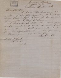 135. Francis Lynch to Bp Patrick Lynch -- November 16, 1860