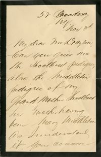 Letter from Charles Drayton Burrill Jr. to Charles H. Drayton