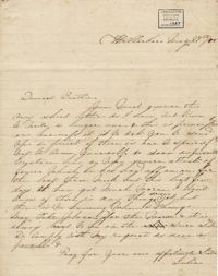 007. Julia Lynch Pinckney to Bp Patrick Lynch -- May 27, 1858