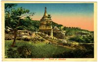 Jerusalem - Tomb of Absalon