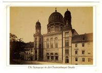 Die Synagoge in der Oranienburger Straße