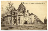 Dijon - La Synagogue, ouverte au culte le 11 Sept. 1879