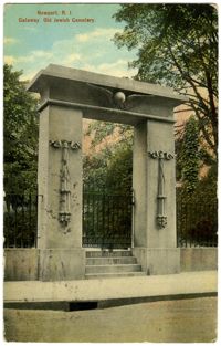 Newport, R.I. Gateway. Old Jewish Cemetery.