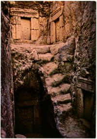 בית שערים, מערת קברים בעלת קומות אחדות / Beth Shearim, catacomb constructed in several floors