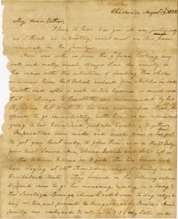 Letter from Charlotte Manigault to Ester Gibbes, 1853