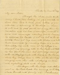 Letter from Charlotte Manigault to Henrietta A. Drayton, 1839