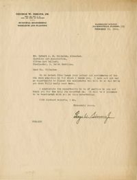 Folder 05: Simons (George W.) Letter 4