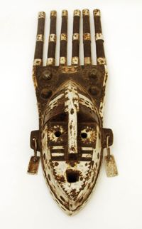 Metal face mask (N'domo mask)