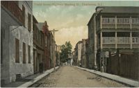 Tradd Street (E.) from Meeting St., Charleston, S.C.