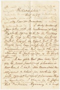 125.  Henry Flanders to William H. W. Barnwell -- October 12, 1859