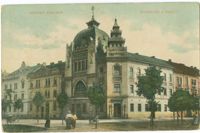 Hradec Králové. Synagoga a Okolí.