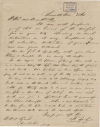 187. Francis Lynch to Bp Patrick Lynch -- December 14, 1861