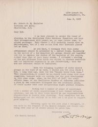 Folder 46: Briggs Letter