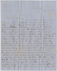 315.  Robert Woodward Barnwell to Catherine Osborn Barnwell -- May 13, 1850