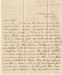 207.  E to Catherine Osborn Barnwell -- November 18, 1858