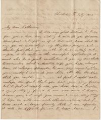 206.  M. B. to Catherine Osborn Barnwell -- July 14, 1853