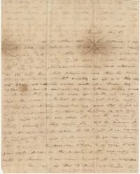 232.  Elizabeth Barnwell Fuller to Catherine Osborn Barnwell -- May 3, 1839