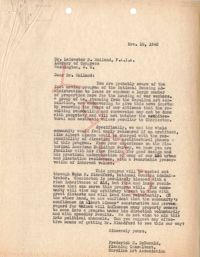 Folders 52-61: McDonald Letter 2
