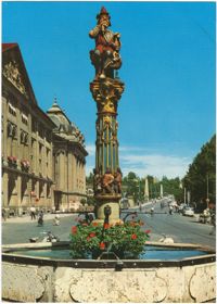 Bern. Kindlifresserbrunnen / Fontaine de l'ogre / Ogre fountain