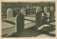 Montecassino. Polski cmentarz wojskowy, groby żydowskie.