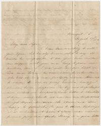 490.  Elizabeth Barnwell to William H. W. Barnwell -- August 17, 1859