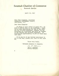 Folder 33: Johnson Letter