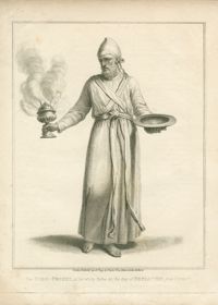 The High-Priest, in his white Robe, on the day of Expiation, from Calmet