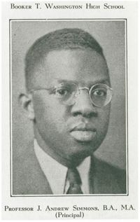Portrait of Avery Alumnus and Teacher, Professor J. Andrew Simmons