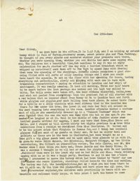 Letter from Gertrude Sanford Legendre, December 25, 1942