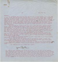 Letter from Gertrude Sanford Legendre, December 27, 1942