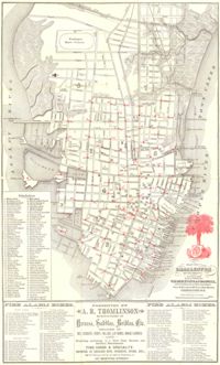 Map of Charleston, South Carolina