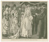 Modern Jewish marriage ceremony