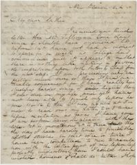 Letter from Drayton Grimke, to his father, Thomas S. Grimke, October 1828