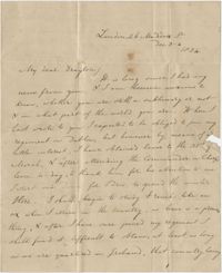 Letter from [Alex?] Campbell to Theodore Grimke-Drayton, December 3-4, 1834