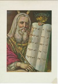 [Moses and the Ten Commandments]