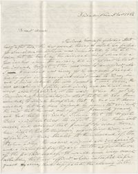 Letter to Anna R. Frost from Frederick Grimke, November 5, 1861