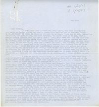 Letter from Gertrude Sanford Legendre, May 13, 1943
