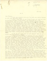 Letter from Gertrude Sanford Legendre, May 10, 1943