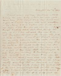 074. Aunt to James B. Heyward -- August 14, 1843