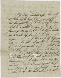Thomas S. Grimke Autograph Collection, Letter from Raymond Demere to Josiah Talmall, December 10, 1783