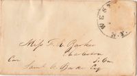 085. Samuel Wragg Ferguson to F.R. Barker (Godmother) -- July 9th, 1854