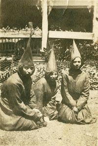 Avery Students in Costume for a Class Play
