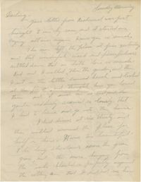 Letter from Sidney Jennings Legendre, May 13, 1934