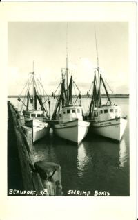 Shrimp Boats Beaufort, S.C.