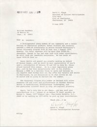 Letter from David C. Floyd to William Saunders, June 9, 1979
