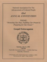 NAACP 83rd Annual Convention Program