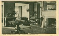 Lounge and Sun Parlor in N.C.W.C. Visitors House, Beaufort, South Carolina