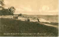 Ruins of the Old Spanish Fort, (authentically traced to 1562) Beaufort S.C.