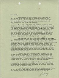 Letter 2 from Sidney Jennings Legendre, March 11, 1943