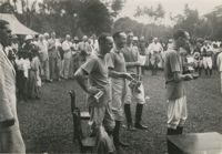 Mario Pansa celebrating with his polo team, Photograph 1